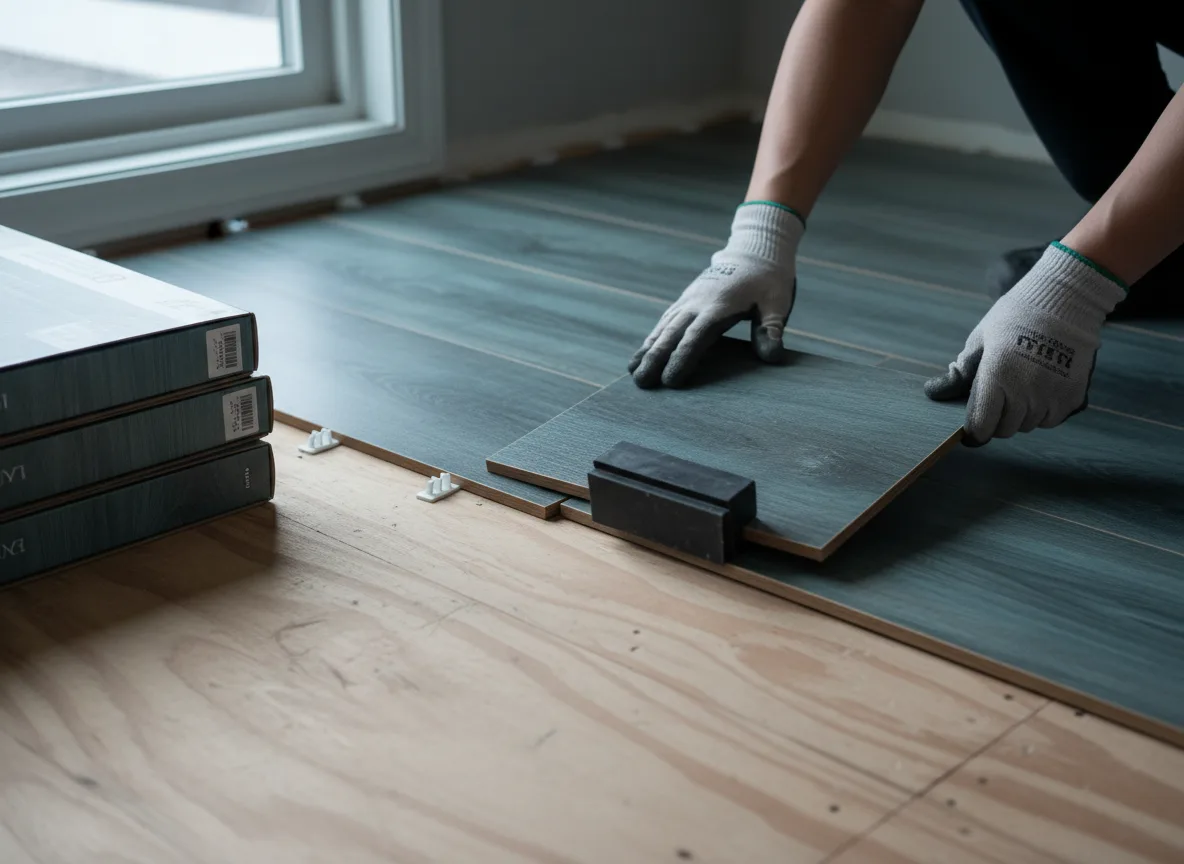 Luxury Vinyl Plank Installation company in Antler, ND